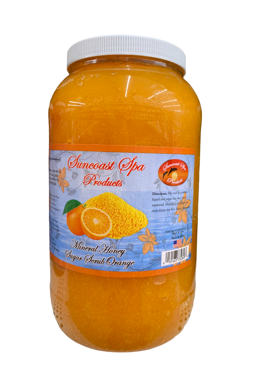 L.V.J Mineral Honey Sugar Scrub Orange